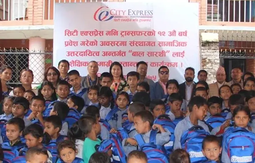 Donation to Bal Sarathi Sadan